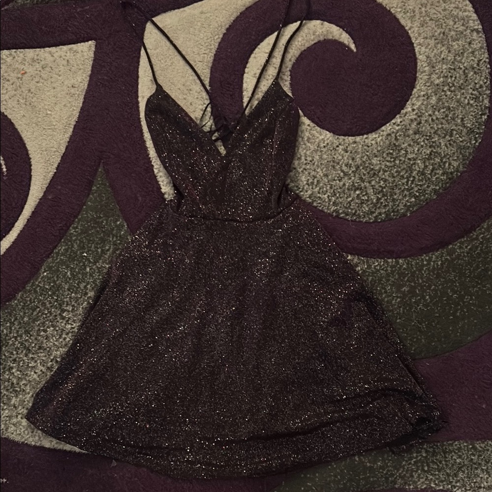 Windsor Glittery Purple Dress